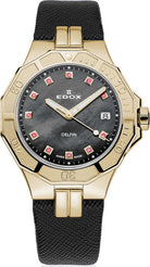 Edox Delfin The Original Lady Quartz 3 Hands Watch 53020 37JC NANRUD Image 1