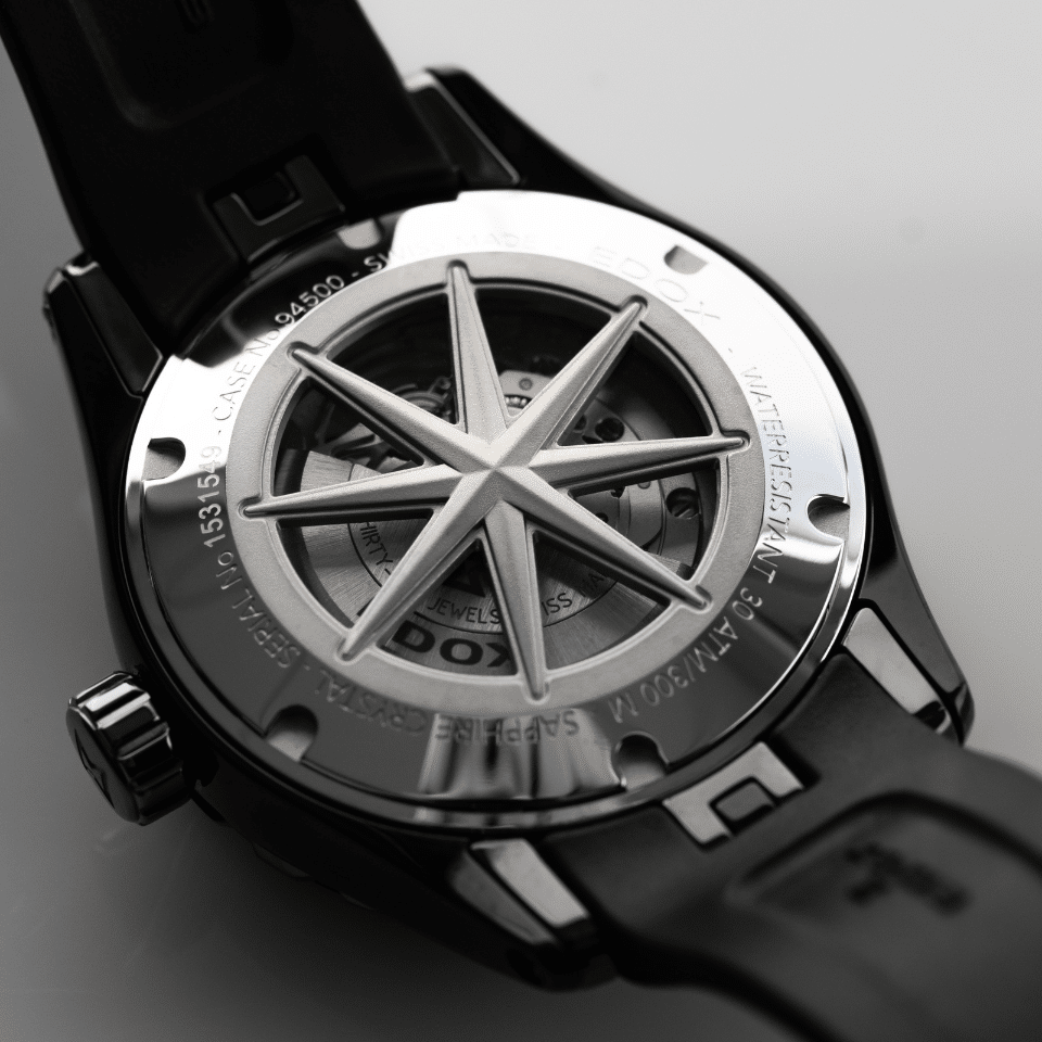 Edox Grand Ocean Power Reserve Small Second Watch 94500 357GNCA NIR Image 2