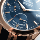 Edox Grand Ocean Power Reserve Small Second Watch 94500 357RCA BUIR Image 2
