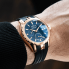Edox Grand Ocean Power Reserve Small Second Watch 94500 357RCA BUIR Image 4