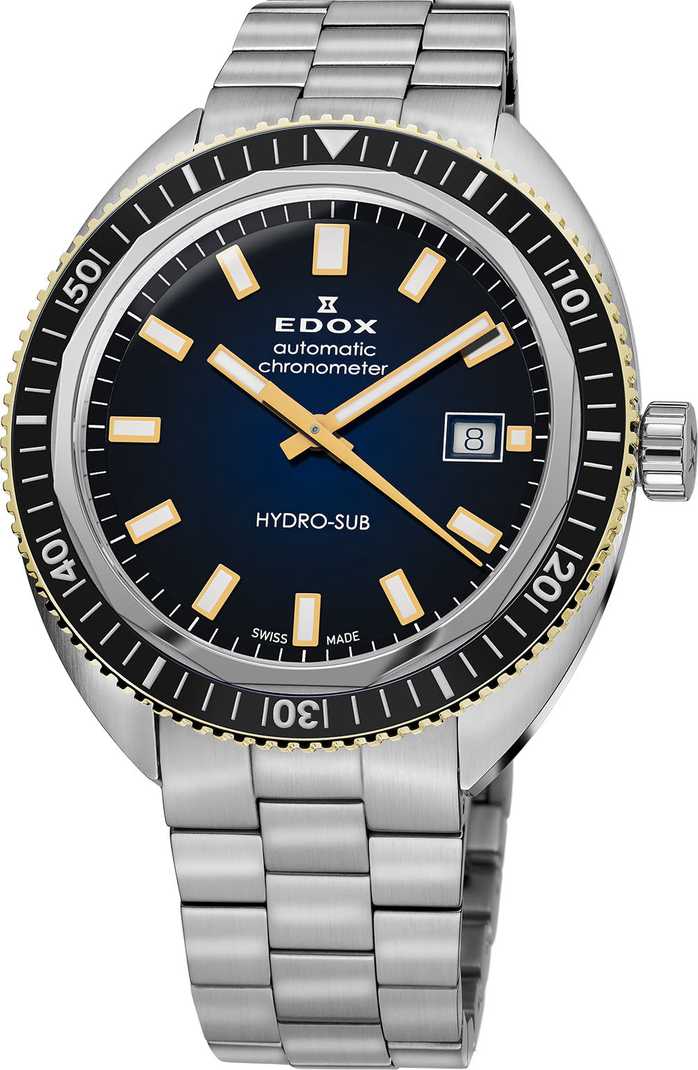 Edox Hydro-Sub Chronometer Watch 80128 357JNM BUDD Image 1