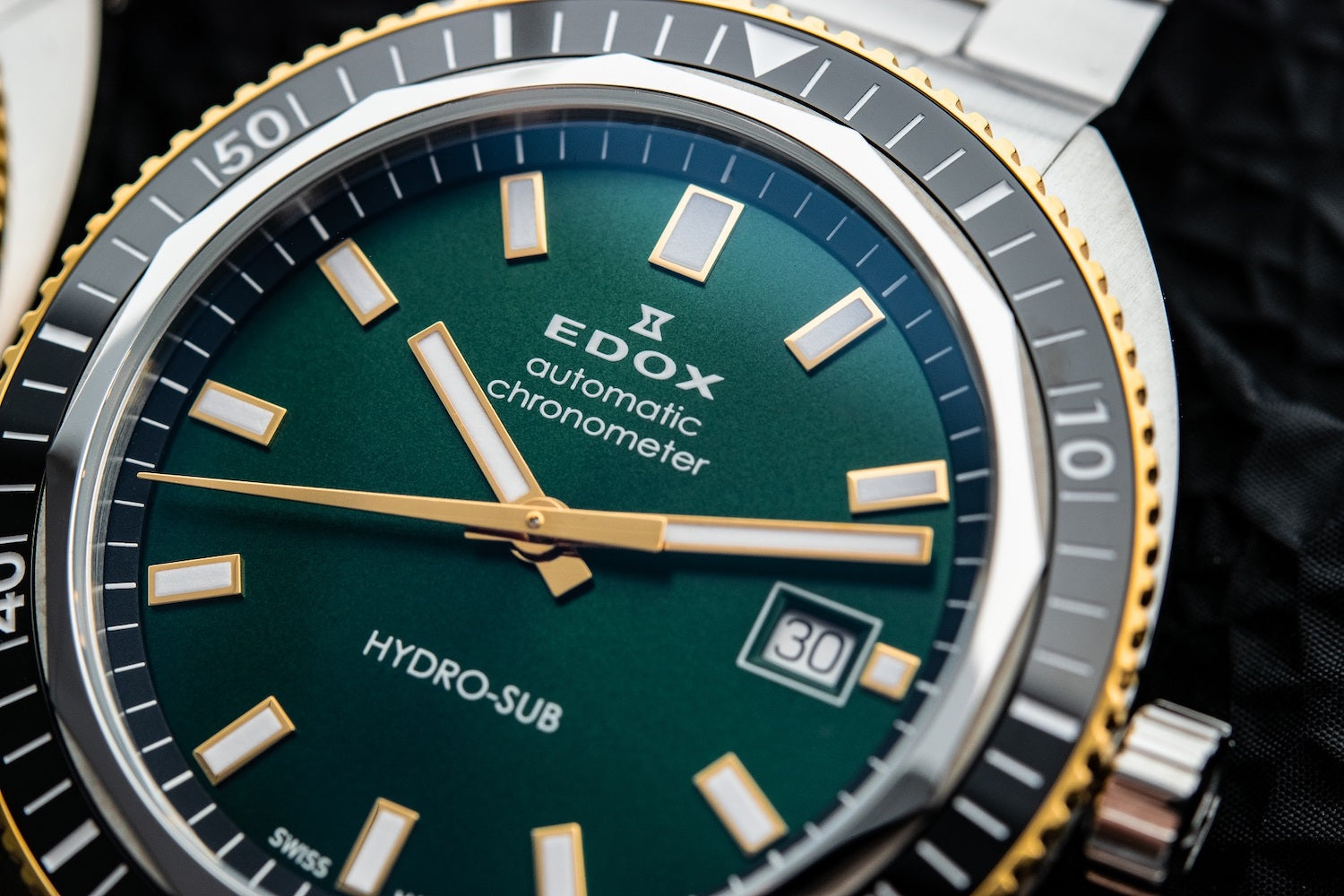 Edox Hydro-Sub Chronometer Watch 80128 357JNM VID Image 2
