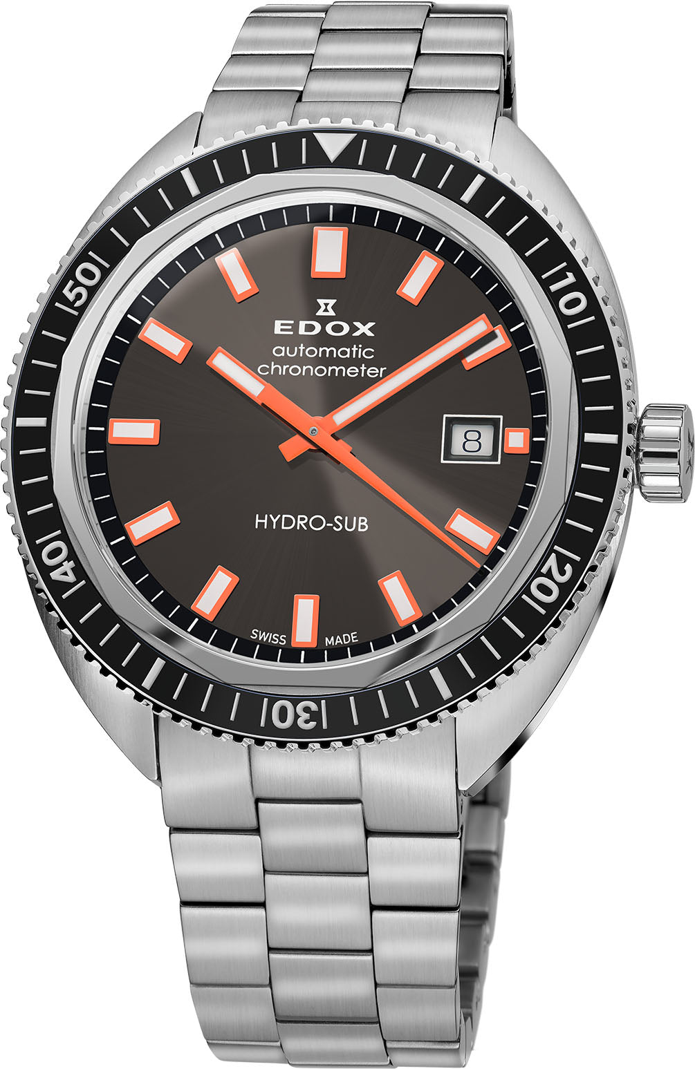Edox Hydro-Sub Chronometer Watch 80128 3NM GINO Image 1