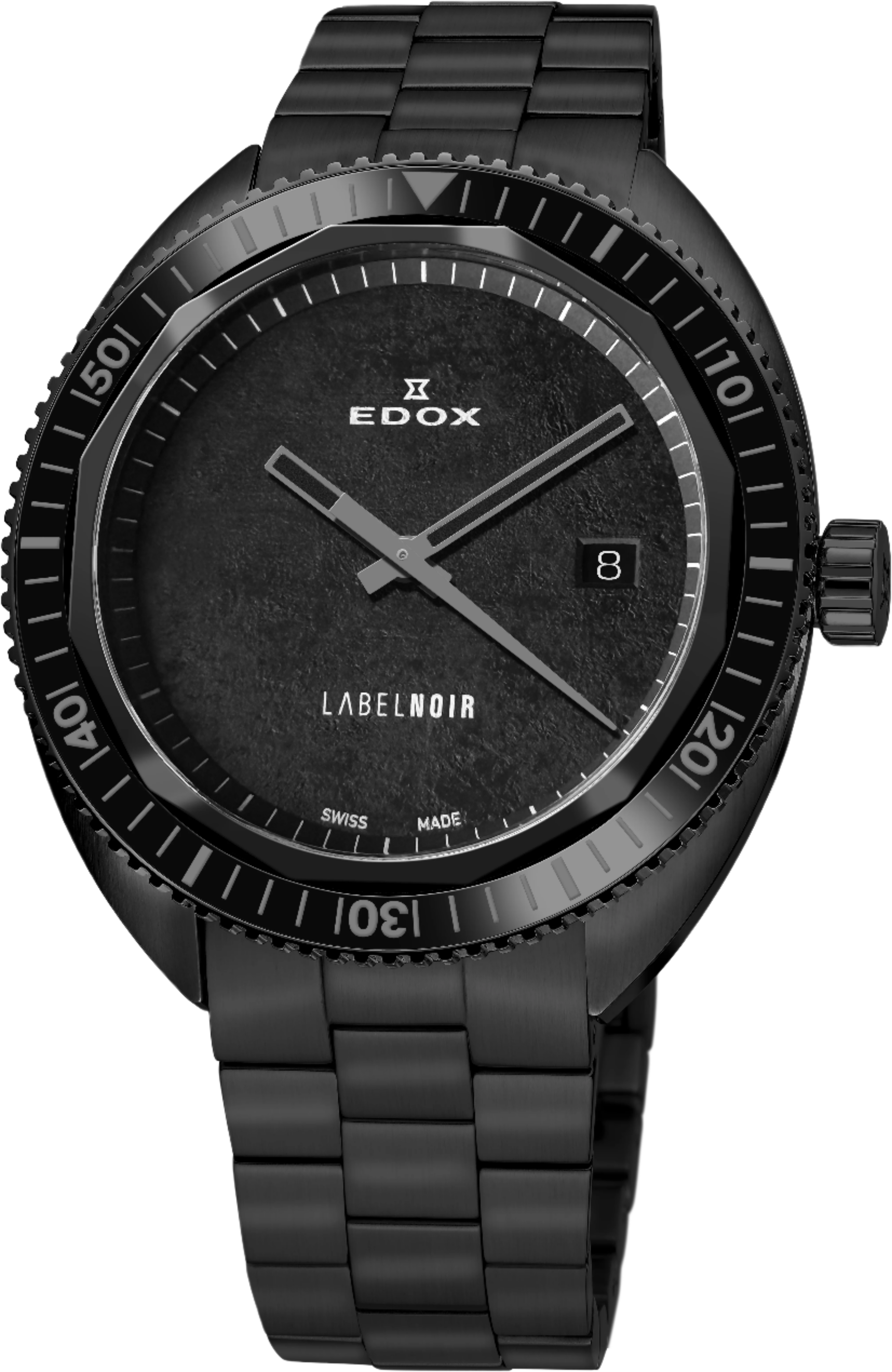 Edox Hydro Sub Label Noir Limited Edition Watch  80128 37NLNM NLN Image 1