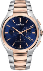 Edox Les Bemonts Chrono Quartz Watch 10239 357R BUIR Image 1