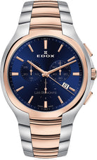 Edox Les Bemonts Chrono Quartz Watch 10239 357R BUIR Image 1