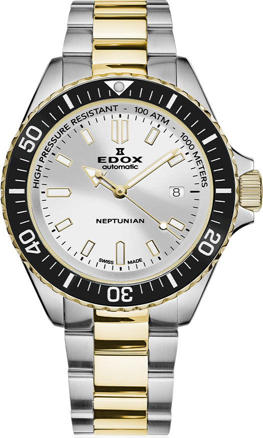 Edox Neptunian Automatic Watch 80120 357JM AID Image 1