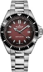 Edox Neptunian Date Automatic Watch 80120 3NM BRD Image 1