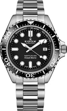 Edox Neptunian Grande Reserve Black Watch 80801 3NM NIN Image 1