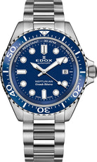 Edox Neptunian Grande Reserve Blue Watch 80801 3BUM BUIN Image 1