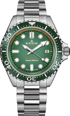 Edox Neptunian Grande Reserve Green Watch 80801 3VM VDN Image 1