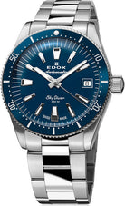 Edox Skydiver 38 Date Automatic Watch 80131 3BUM BUIN Image 1