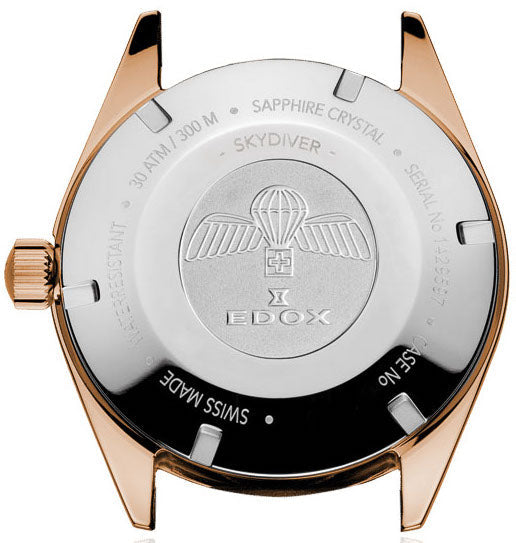 Edox Skydiver 38 Date Special Edition Watch 80131 37RNC NI Image 2