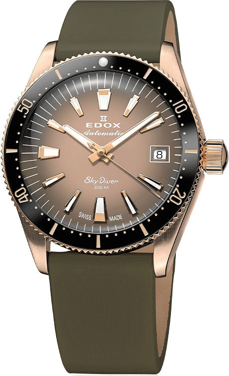 Edox Skydiver 38 Date Special Edition Watch 80131 37RNC VDBEI Image 3
