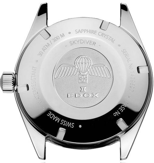 Edox Skydiver 38 Date Special Edition Watch 80131 3BUC BUICO Image 2