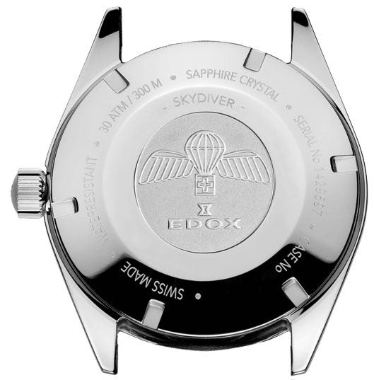 Edox Skydiver 38 Date Special Edition Watch 80131 3NC NDRO Image 2