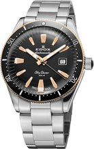 Edox SkyDiver Date Automatic Watch 80126 357RNM NIRB Image 1