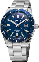 Edox SkyDiver Date Automatic Watch 80126 3BUN BUIN Image 1