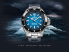 Edox Skydiver Neptunian Automatic 3 Hands Watch 80120 3NM BUIDN Image 10