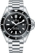 Edox Skydiver Neptunian Automatic 3 Hands Watch 80120 3NM NIN Image 1
