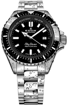 Edox Skydiver Neptunian Automatic 3 Hands Watch 80120 3NM NIN Image 2