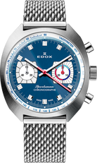 Edox Sportsman Chronographe Automatic Blue Limited Edition Watch 08202-3BU-BUIN Image 2