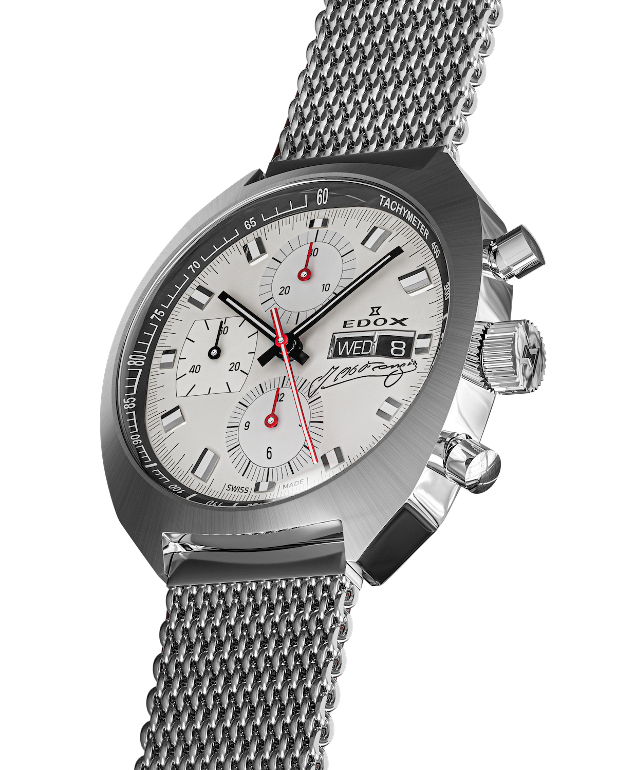 Edox Sportsman Fangio Limited Edition Watch 01132 3G BEAN Image 3