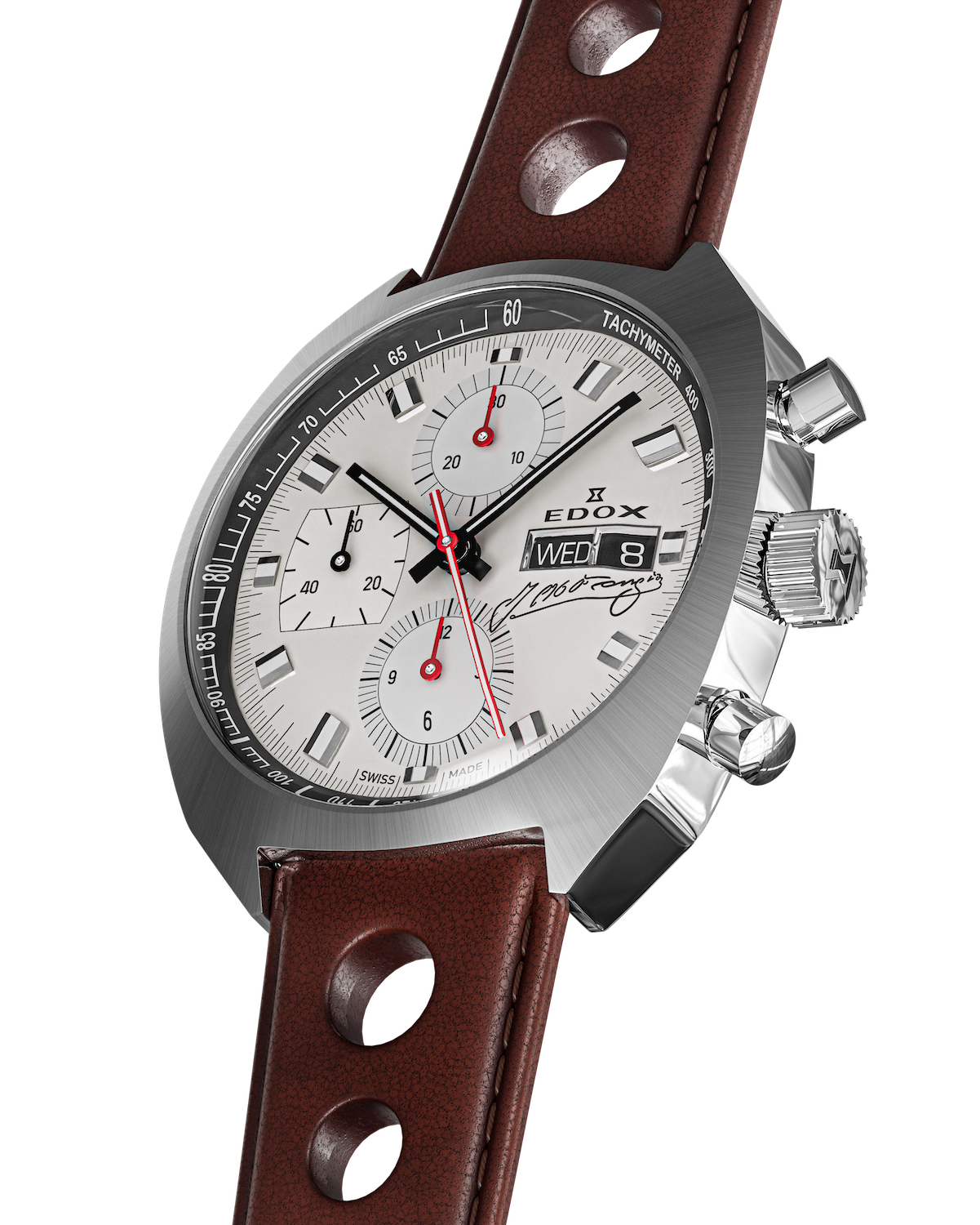 Edox Sportsman Fangio Limited Edition Watch 01132 3G BEAN Image 4