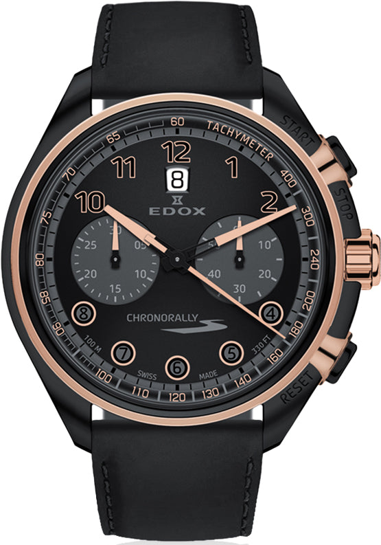 Edox Watch Chronorally Chronograph 08005 37NRCN NNR Image 1