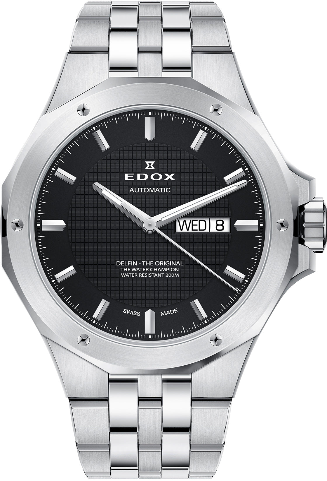 Edox Watch Delfin Automatic Day Date D 88005 3M NIN Image 1