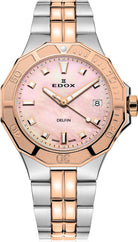 Edox Watch Delfin Diver Date Lady 53020 357RM ROR Image 1