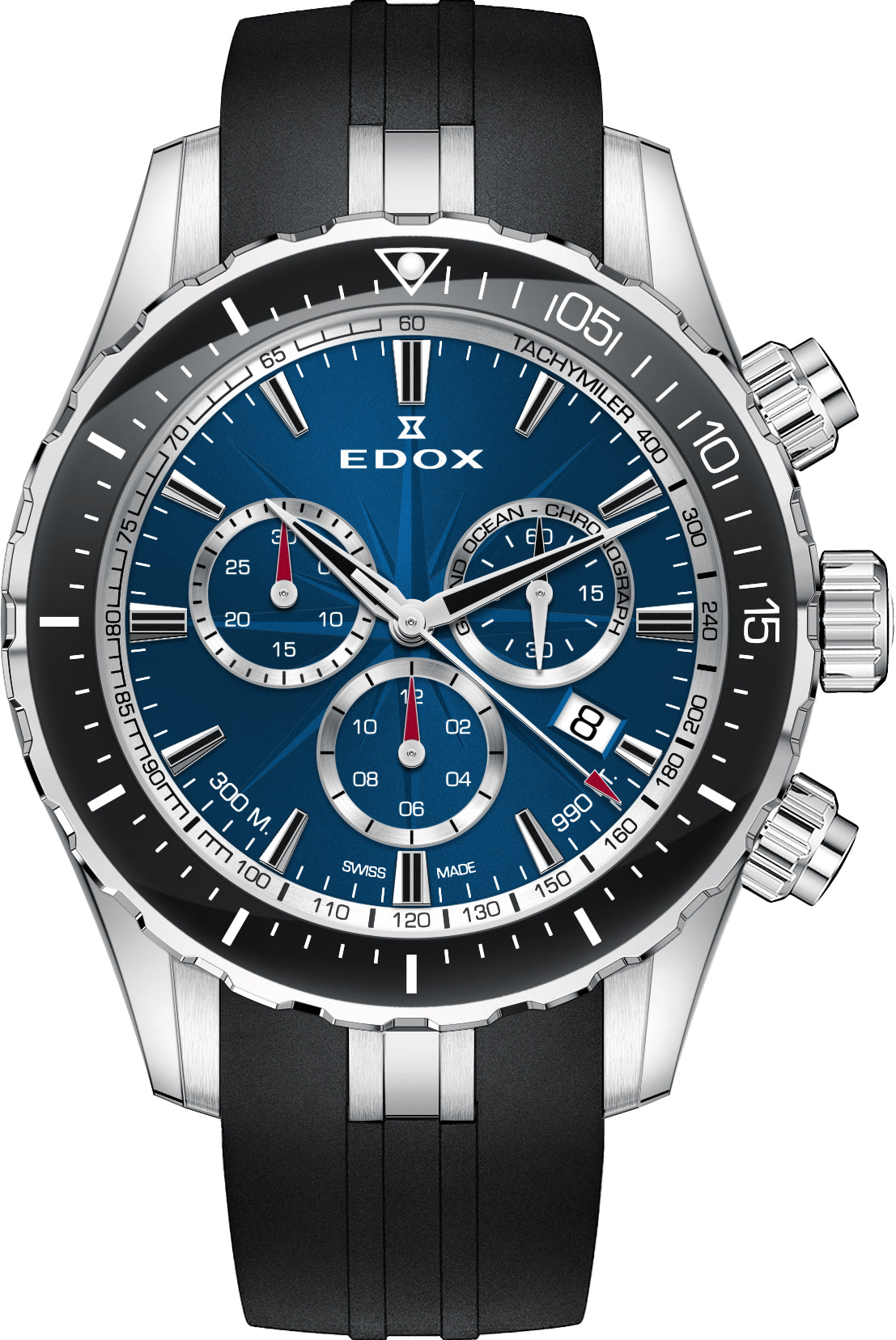 Edox Watch Grand Ocean Quartz Chrono 10248 3 BUINN Image 1