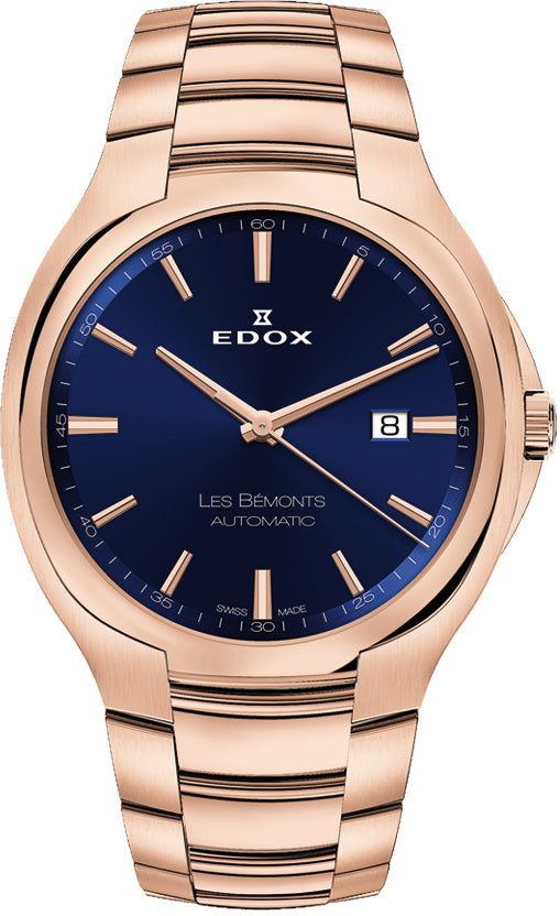 Edox Watch Les Bemonts 3 Hands 80114 37R BUIR Image 1