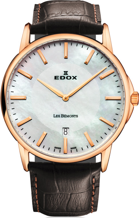Edox Watch Les Bemonts 56001 37R NAIR Image 1