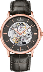 Edox Watch Les Bemonts Automatic Skeleton 85300 37R GIR Image 1