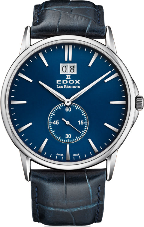 Edox Watch Les Bemonts Big Date 64012 3 BUIN Image 1