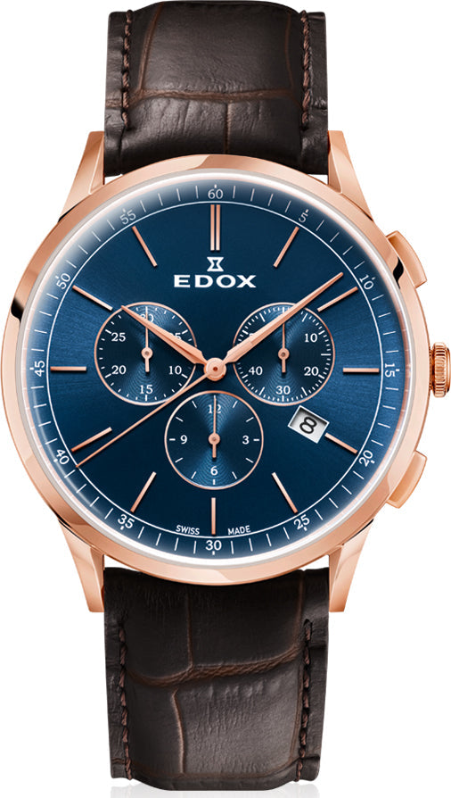 Edox Watch Les Vauberts 10236 37RC BUIR Image 1
