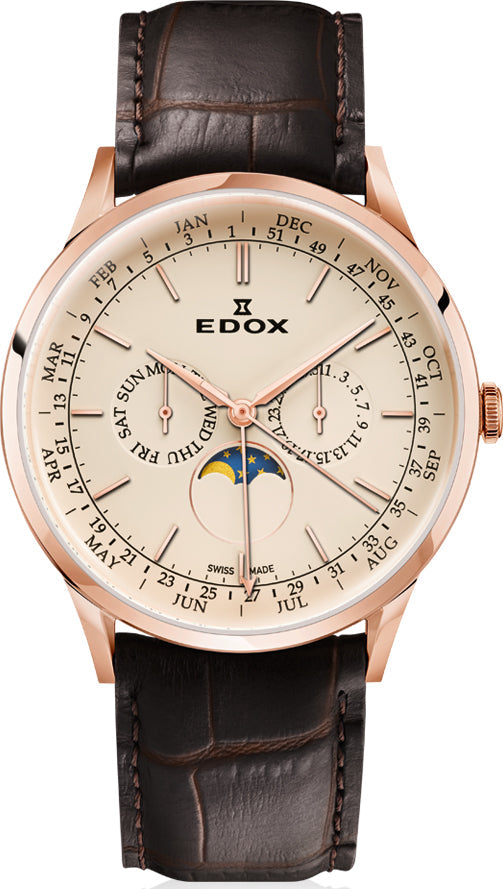Edox Watch Les Vauberts 40101 37RC BEIR Image 1