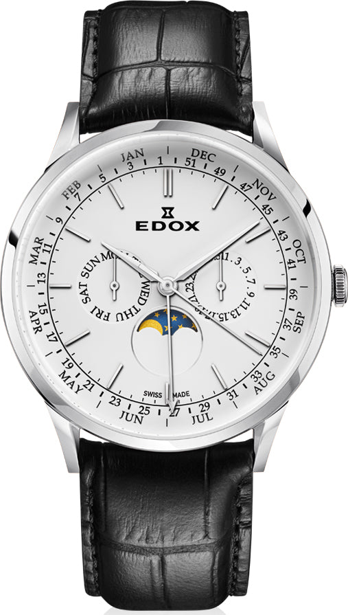 Edox Watch Les Vauberts 40101 3C AIN Image 1