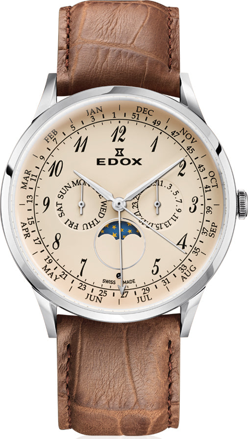 Edox Watch Les Vauberts 40101 3C BEBN Image 1