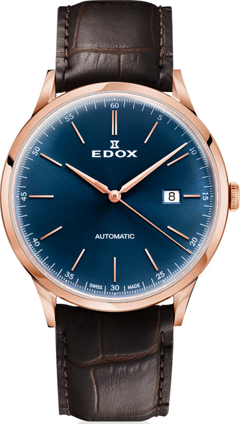 Edox Watch Les Vauberts 80106 37RC BUIR Image 1