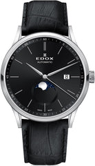 Edox Watch Les Vauberts Moon Phase 80500 3 NIN Image 1