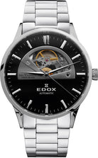 Edox Watch Les Vauberts Open Heart Automatic 85014 3M NIN Image 1