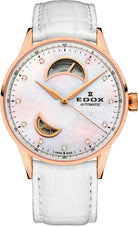 Edox Watch Les Vauberts Open Heart Automatic 85019 37RA NADR Image 1