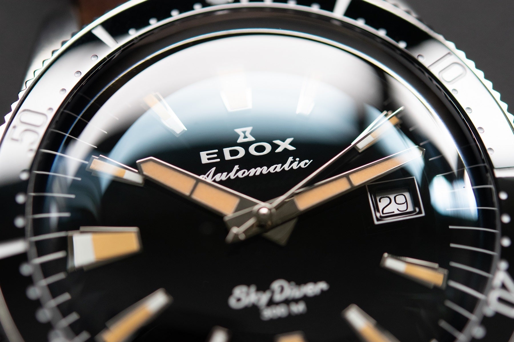 Edox Watch SkyDiver Date Automatic Limited Edition D 80126 3N NINB Image 3