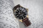 Edox Watch Skydiver Military Limited Edition 80115 BRZN NDR Image 10