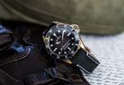 Edox Watch Skydiver Military Limited Edition 80115 BRZN NDR Image 16