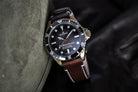 Edox Watch Skydiver Military Limited Edition 80115 BRZN NDR Image 9