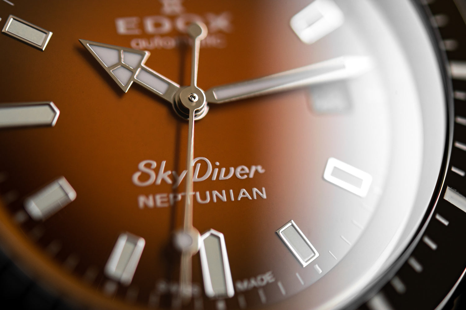 Edox Watch Skydiver Neptunian Automatic 80120 3NCA ODN Image 3
