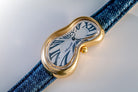 Exaequo Classic Melting PVD Yellow Gold White Denim Watch EX0002.0012 Image 2